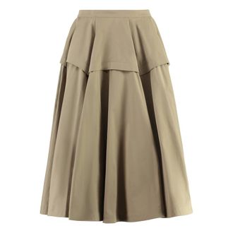 Bottega Veneta Dames, Rokken, Beige, Maat: XS