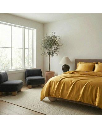 Ettitude Ettitude Luxe Cleanbamboo Sateen+ Duvet Cover