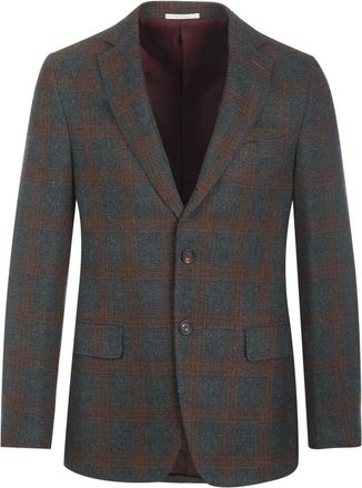 Pal Zileri Gestreepte Blazer - Heren - Jassen - Grijs - Maat: 3XL