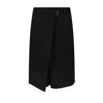 Maison Margiela Dames, Korte broeken, Zwart, Maat: 2XS