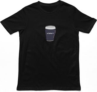 Generic Vitamin G Adults T-Shirt | Funny Mens Novelty Beer Top, Birthday Gifts for Him, Stout Gift Black/Medium