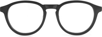 AQS Albie 50mm Round Optical Frames in Black at Nordstrom Rack