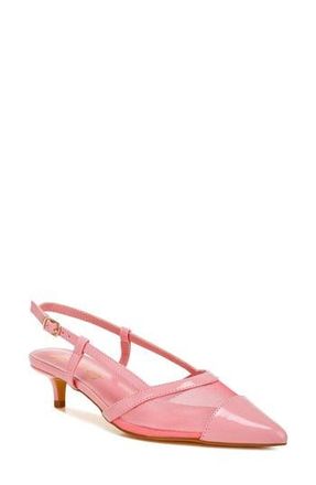 London Rag Temptress Kitten Heel Slingback Pump in Pink at Nordstrom Rack, Size 10