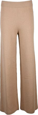 Pennyblack Wide-Leg Trousers With High Ribbed Waistband And Fluid Drape