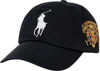 Polo Ralph Lauren Big Pony Twill Ball Cap - Heren - Petten - Zwart - ONE Size - Katoen - Accessoires