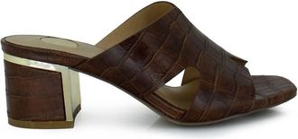 Ex&eacute; Womens Isabel Heel Sandal In Tan