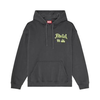 Diesel S-Boxt-Hood-Aa 2 - Sweatshirts & Hoodies - Hombre - Gris - L