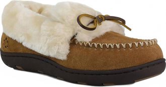Tempur-Pedic Womens Laurin Moccasin Slipper In Hashbrown