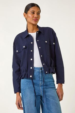 Roman Utility Collared Pocket Stretch Jacket