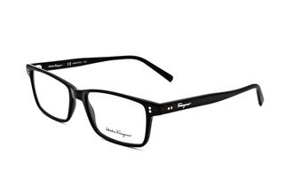 Ferragamo Ferragamo Mens 54 mm Black Opticals