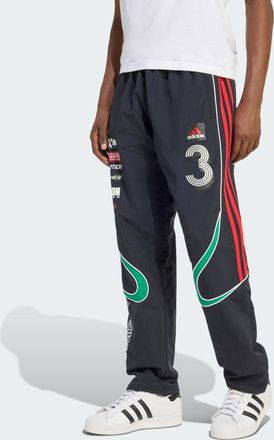 adidas Originals Mens TEAMGEIST MOTO TRACKPANT - Black - Size X-Small