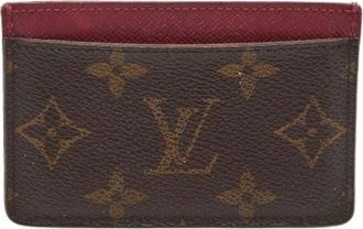 Louis Vuitton Pre-owned Wallets, female, Brown, Size: ONE SIZE Pre-owned Canvas Wallet