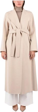 Max Mara Abrigo tipo bata Poldo - Coats - Mujer - Beige - XS