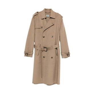 Canali Heren, Mantels, Beige, Maat: 2XL