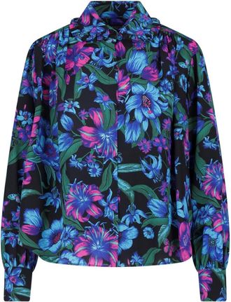 Gucci Camicia In Seta Stampata
