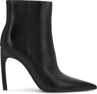 Kazar Editions Laarsjes - Dames - Laarzen met Hak - Zwart - 40 EU - Leer - Schoenen