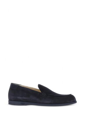 Emporio Armani BRANDED LOAFERS Size: 11, colour: NAVY