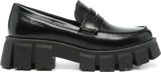 Marc O'Polo Mocassini Lisbet in pelle 50mm - Nero