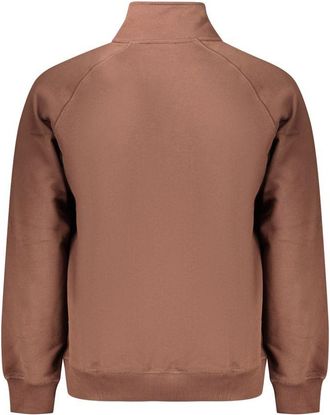 Timberland Half-Zip Cotton Sweatshirt - Brown