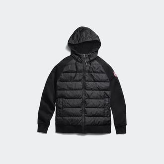 Canada Goose HyBridge Huron Full Zip Hoodie (Men, Black, XXL)