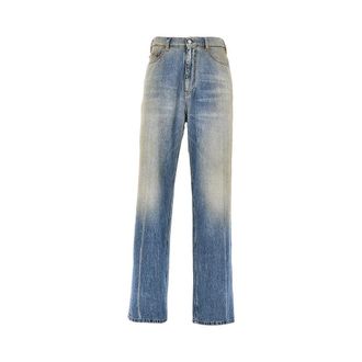 Maison Margiela Used effect Relaxed Fit jeans Man 30