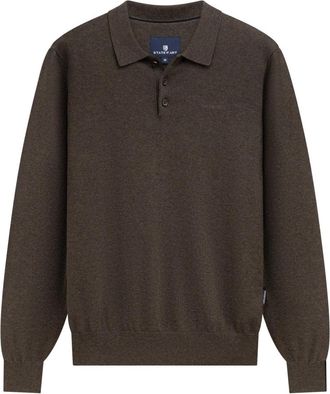 State of Art Polo - Heren - Polos - Bruin - M - Tops