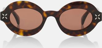 Alaia Petal round sunglasses