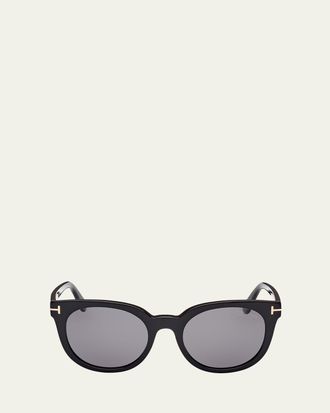 Tom Ford Moira Acetate Butterfly Sunglasses