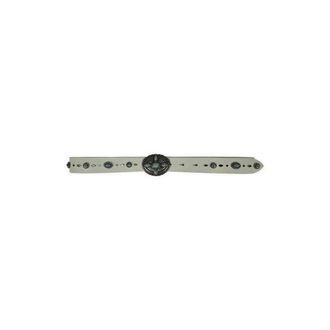 Orciani Dames, Accessoires, Wit, Maat: 80 CM Leer