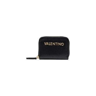 Valentino Wallets & Cardholders, female, Black, Size: ONE SIZE Stylish Zip Wallet with Compartments