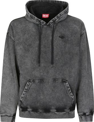 Diesel Black S-Boxt Den Panel Hoodie