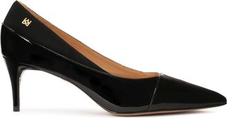 Kazar Su&egrave;de en lakleren pumps. Dit product valt klein uit. - Dames - Pumps - Zwart - 41 EU - Su&egrave;de - Schoenen
