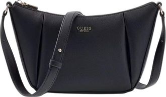 Guess Melody Convertible Schoudertas - Dames - Tassen - Zwart - Maat: ONE Size Synthetisch
