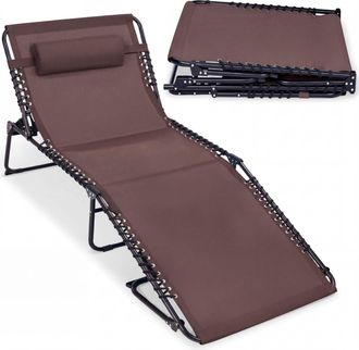 Best Choice Products Extra Wide Patio Chaise Lounge Chair, Portable Folding Recliner w/ 8 Positions