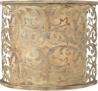 Netlighting Carabel 2 Light Indoor Wall Light Brushed Champagne E14