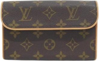 Louis Vuitton Pre-owned Belt Bags, female, Brown, Size: ONE SIZE Pre-owned Belt Bag Pochette