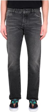 Marcelo Burlon Denim Jeans - Heren - Regular Fit Jeans - Zwart - W30 - Denim - Jeans