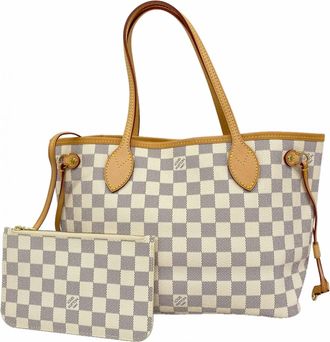 Louis Vuitton White Tote Bag (Pre-Owned)