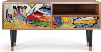 StoryZ Mueble de TV multicolores 1 cajón y 1 puerta L 115 cm
