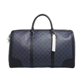 Joop Weekendtas - Dames - Tassen - Blauw - Maat: ONE Size Katoen