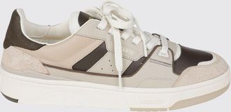 Axel Arigato Clay Bicolor Leather and Suede Panel-Design Sneakers