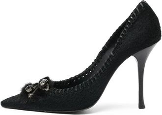 Le Silla Pumps con decorazione Pre-owned 100mm - Nero