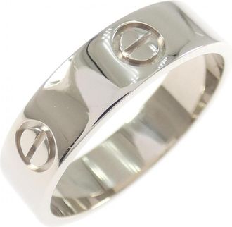 Cartier Silver White Gold (18K) Band Ring (Pre-Owned)