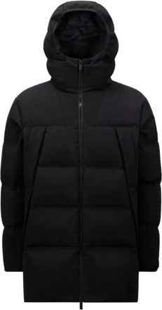 Moncler Valmaron Jacket - Heren - Gewatteerde jassen - Zwart - 3XL - Katoen - Jassen