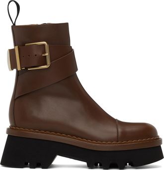 【24AW NEW】TOD'S_women / GOMMA アンクルブーツ / Brown 24AW NEW】TOD'S_women / GOMMA アンクルブーツ / Brown