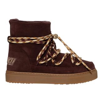 INUIKII Suede Double Tie - Dames - Schoenen - Rood - Maat: 41 EU Su&egrave;de