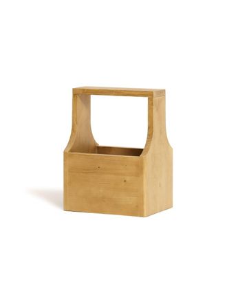 Hannun Mueble auxiliar en madera maciza en color natural