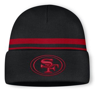 Nike San Francisco 49ers Primetime Utility Nike Mens NFL Cuffed Beanie in Black | NF40048Y9B-10L
