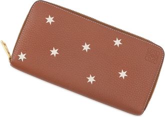 Loewe Brown Leather Long Wallet (Bi-Fold) (Pre-Owned)