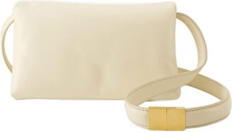 Marni Hobo Prisma Bag Marni Leather Beige